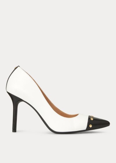 Ralph Lauren Lindella Læder Pumps Dame Danmark (ICEWK0735)